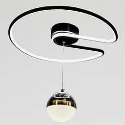 Led люстра пристільна Art 2468/480BK - мініатюра 3