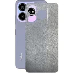 Захисна плівка StatusSKIN для ZTE Nubia V60 Design Корпус Вініл Метал срібло