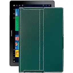 Чехол StatusCASE из экокожи для планшета Samsung Galaxy Book 2 (sm-w737v) Тм. Бирюзовый