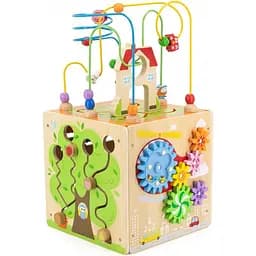 Бизикуб деревянный Viga Toys 5 в 1 (44591)