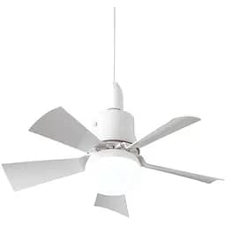 Знімний стельовий вентилятор із роз'ємом E27, пультом дистанційного керування, 3-колірний