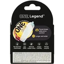 Презервативи One Legend Extra Large 3 шт. - мініатюра 2