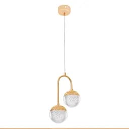 Люстра Brille світлодіодна підвісна 16W WW G (BL-691S/2)