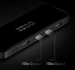 Зарядний пристрій Power bank Baseus Blade 100W 20000mAh для ноутбуків - мініатюра 5