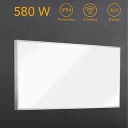Обігрівач інфрачервоний панельний Trotec TIH 500 S 905x605 mm 580W White (1410003012) - мініатюра 6