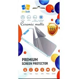 Стекло защитное Drobak Matte Ceramics Samsung Galaxy S25 FE 5G Black (333322)