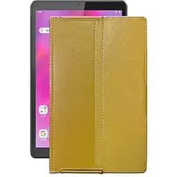 Чохол StatusCASE з екошкіри для планшету Motorola Tab G20 Золотий