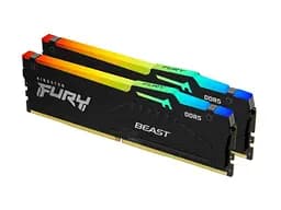 Оперативна пам'ять Kingston FURY 64 GB (2x32GB) DDR5 5600 MHz Beast RGB (KF556C40BBAK2-64)