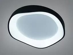 Світлодіодна Люстра стельова чорна 35 Вт до 6 м²