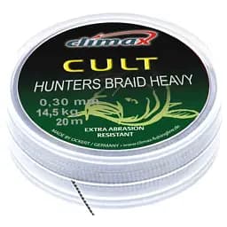 Поводковый материал Cli мax Cult Heavy Hunter’s Braid 20 м (silt) 20 lb