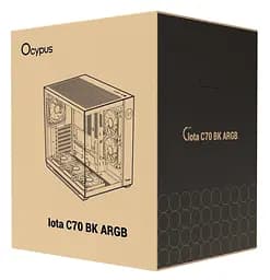 Корпус OCYPUS IOTA C70 BK ARGB (IOTA-C70-BKD600XX-GL) Без БП - мініатюра 11