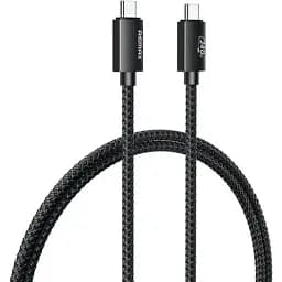Кабель Remax RC-C035 USB C - USB C USB 2.0 240 W 1 м чорний