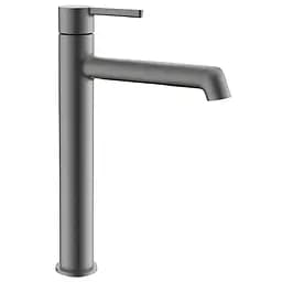 Змішувач для умивальника високий Koer KB-11029-07 graphite KR5496 Графит