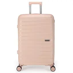 Валіза середня Semi Line 24 дюйми (M) дюйми (M) Polypropylene Beige (T5795-2) - мініатюра 2