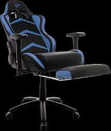 Геймерське крісло GT Racer чорне із синім (X-2534-F Black/Blue) - мініатюра 7