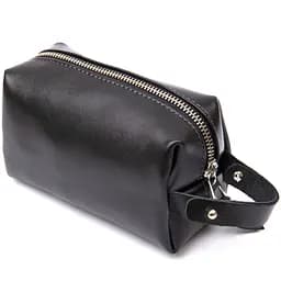 Чоловіча шкіряна косметичка GRANDE PELLE 17х10.5х7 см acs0018586 - мініатюра 2