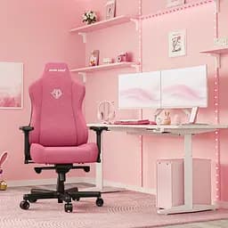 Крісло для геймерів Anda Seat Kaiser 3E XL Pink Fabric (AD23YC-XL-09-P-CF-P01) - мініатюра 2