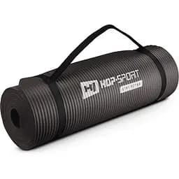Мат для фитнеса и йоги Hop-Sport HS-N015GM 1,5см черный