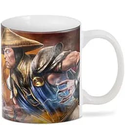 Кухоль GeekLand Mortal Kombat Мортал Комбат прийом райдена MK.02.48 330 мл білий - мініатюра 3