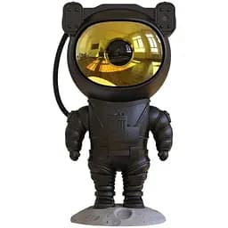 Іграшка-нічник Astronaut Проектор галактики лазерний Астронавт з пультом чорний