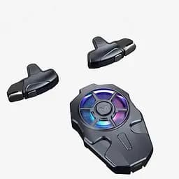 Ігровий макросный тригер зовнішній джойстик для телефону смартфона з Кулером охолодження Memo AK03 ігрові кнопки Black (18539)