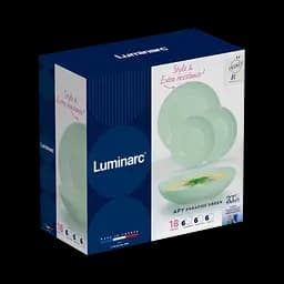 Сервіз Luminarc Apy Paradise Green 18 предметів (X1162) - мініатюра 3