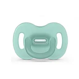 Пустышка силиконовая Suavinex, анатомическая, 6-18 месяцев, зеленая (307252)