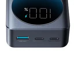 Універсальна мобільна батарея Joyroom 30000mAh 65W PD,QC3.0 USB-A 2xUSB-C In/Out Black (JR-PBF05) - мініатюра 4
