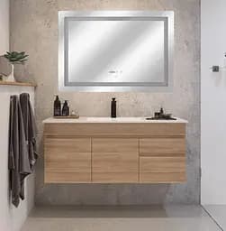 Дзеркало Qtap Mideya з LED-підсвічуванням Touch QT2078NCF10070W - мініатюра 2