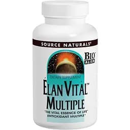 Мультивитамины Source Naturals Elan Vital Multiple 90 таблеток