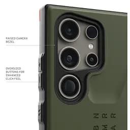 Оригінальний протиударний чохол UAG Civilian для Samsung Galaxy S24 Ultra (6.8") Olive 214439117272 - мініатюра 5
