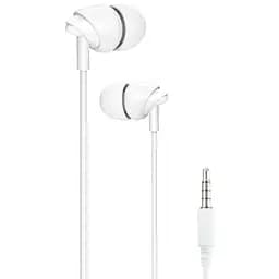 Провідні навушники Usams In-ear Plastic EP-39, 3.5mm, 1.2m, white - мініатюра 2