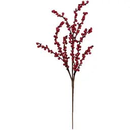 Гілочка декоративна Yes! Fun з червоними ягодами 49 см червона (973936)