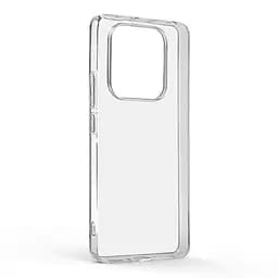 Прозрачный чехол для Xiaomi Redmi Note 14 5G с защитой камеры, тонкий, силиконовый, бесцветный, ударопрочный, противоударный бампер с закрытой камерой, ArmorStandart (ARM79712) - мініатюра 2