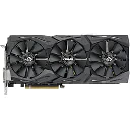 Видеокарта ASUS GTX 1080Ti 11Gb Strix OC (ROG-STRIX-GTX1080TI-O11G-GAMING) (GDDR5X, 352 bit, PCI-E 3.0 x16) Б/у