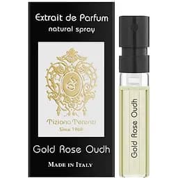 Парфюмерная вода пробник Tiziana Terenzi Gold Rose Oudh 1.5 мл