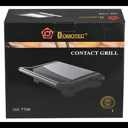 Контактний гриль електричний з антипригарним покриттям Domotec MS 7708 1000В - мініатюра 2