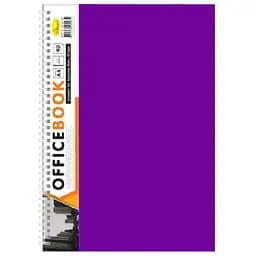 Блокнот А4 Апельсин Б-БП4-40 пружина збоку 40 аркушів фіолетовий