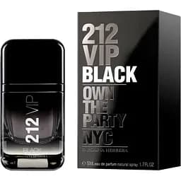Парфумована вода Carolina Herrera 212 VIP Black 50 мл