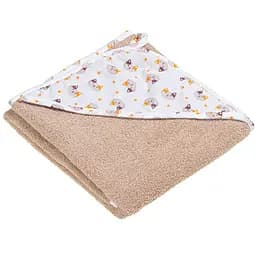 Уголок махровый Home Line Котята оранжево-бежевый 90х90 см (198048)