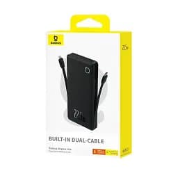 Портативна батарея Power Bank Baseus Airpow Lite Power Bank 10000mAh 22.5W Dual-Cable P10067501123-00 Black - мініатюра 9