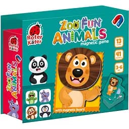 Гра настільна Roter Kafer Веселі звірята зоопарку магнітна (RK2030-06)