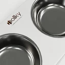 Hollky Base XXL40 — миски на підставці для дуже великих собак (2 × 2,8 л) - мініатюра 6