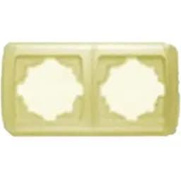 Рамка Brille 2 посты горизонтальная Carmen VI-KO 25.08.0126