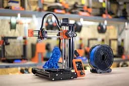 Принтер 3D Prusa MINI+ (FDM 1.75mm 180x180x180mm USB RJ-45 чорний) semi assembled - мініатюра 7