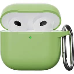 Чехол для наушников ArmorStandart Hang Case для AirPods 4 Matcha Green (ARM81286) [118655]