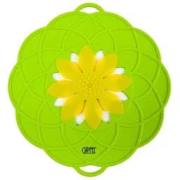 Крышка Gipfel силиконовая 28х26х2.5 см зелено-желтый (2851)