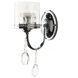 Бра Brille BCL-663W/1 E27 CH настенное накладное классическое