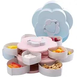 Фруктова тарілка для закуски 2 яруси