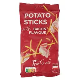 Соломка картопляна Премія зі смаком бекону 75 г (854004)